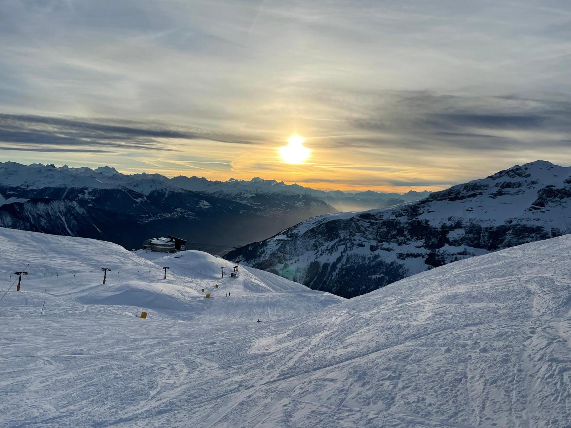 Ferienwohnung Gemmiblick Leukerbad Esterno foto